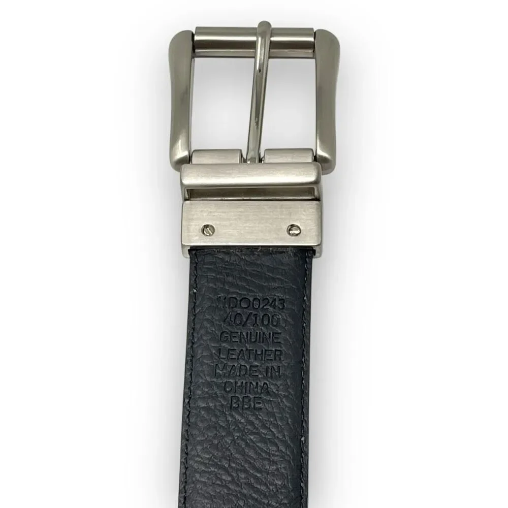 Dockers Black Brown Reversible Leather Belt Men’s Size 40